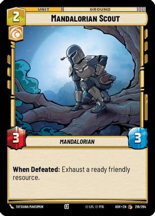 Mandalorian Scout |  (216/264)  [Ashes of the Empire]