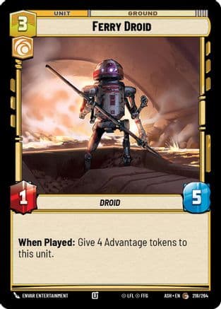 Ferry Droid |  (218/264)  [Ashes of the Empire]