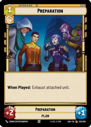 Preparation |  (228/264)  [Ashes of the Empire]