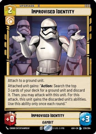 Improvised Identity |  (230/264)  [Ashes of the Empire]