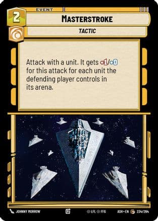 Masterstroke |  (234/264)  [Ashes of the Empire]