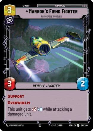 Marrok's Fiend Fighter - Formidable Pursuer |  (241/264)  [Ashes of the Empire]