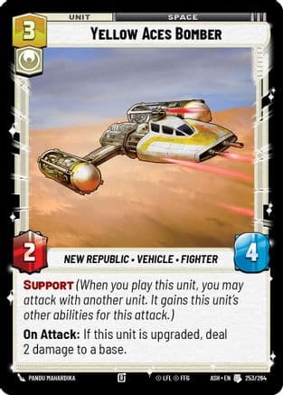 Yellow Aces Bomber |  (253/264)  [Ashes of the Empire]
