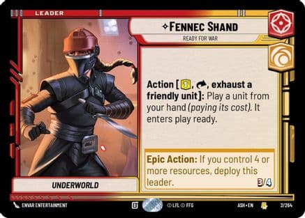 Fennec Shand - Ready for War |  (2/264)  [Ashes of the Empire]