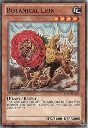 Botanical Lion [BP01-EN145] Starfoil Rare