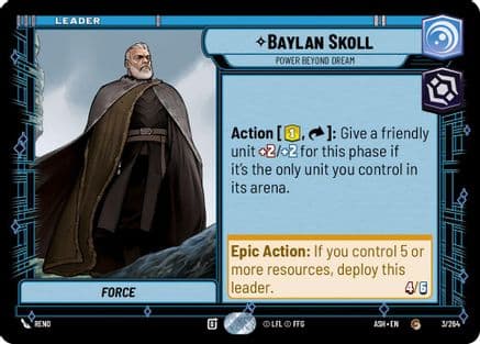 Baylan Skoll - Power Beyond Dream |  (4/264)  [Ashes of the Empire]