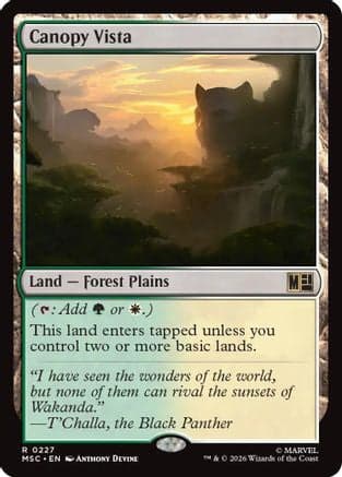 Canopy Vista |  (227) [Commander: Marvel Super Heroes]
