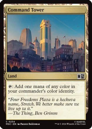 Command Tower (0234) |  (234) [Commander: Marvel Super Heroes]