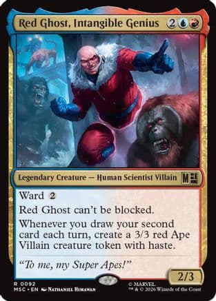 Red Ghost, Intangible Genius |  (092) [Commander: Marvel Super Heroes]