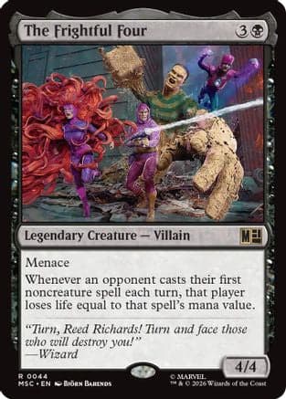 The Frightful Four |  (044) [Commander: Marvel Super Heroes]