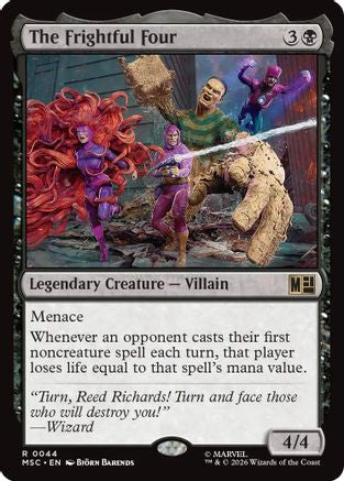 The Frightful Four (Surge Foil) |  Foil (044) [Commander: Marvel Super Heroes]