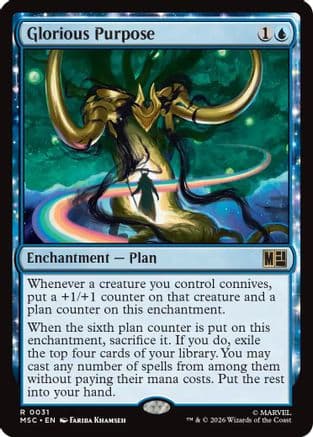 Glorious Purpose |  (031) [Commander: Marvel Super Heroes]