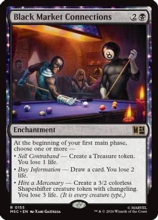 Black Market Connections |  (155) [Commander: Marvel Super Heroes]
