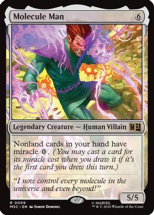 Molecule Man |  (009) [Commander: Marvel Super Heroes]