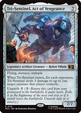 Tri-Sentinel, Act of Vengeance |  (115) [Commander: Marvel Super Heroes]