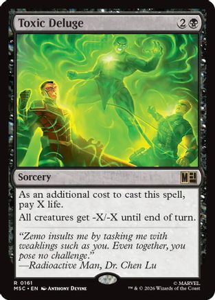 Toxic Deluge |  (161) [Commander: Marvel Super Heroes]