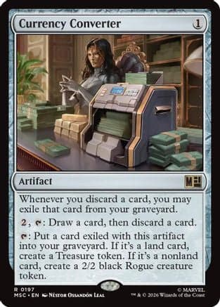 Currency Converter |  (197) [Commander: Marvel Super Heroes]