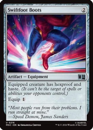 Swiftfoot Boots |  (216) [Commander: Marvel Super Heroes]