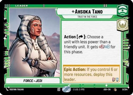 Ahsoka Tano - Trust in the Force |  (9/264)  [Ashes of the Empire]