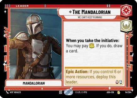 The Mandalorian - We Can't Keep Running |  (14/264)  [Ashes of the Empire]