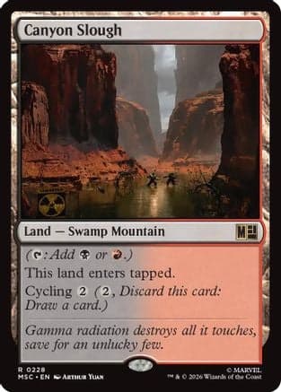 Canyon Slough |  (228) [Commander: Marvel Super Heroes]