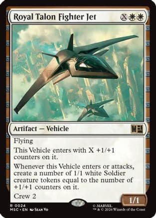 Royal Talon Fighter Jet |  (024) [Commander: Marvel Super Heroes]