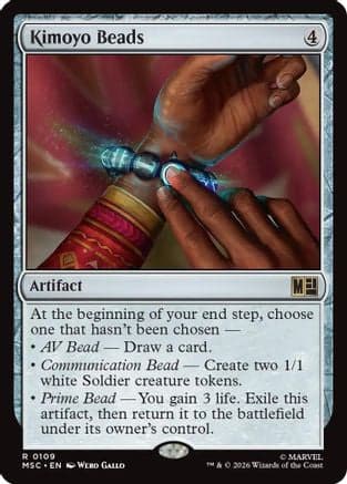 Kimoyo Beads |  (109) [Commander: Marvel Super Heroes]