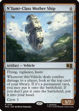 N'Yami-Class Mother Ship |  (110) [Commander: Marvel Super Heroes]
