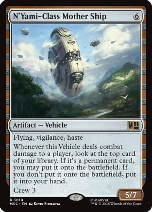 N'Yami-Class Mother Ship |  (110) [Commander: Marvel Super Heroes]