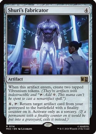 Shuri's Fabricator |  (114) [Commander: Marvel Super Heroes]