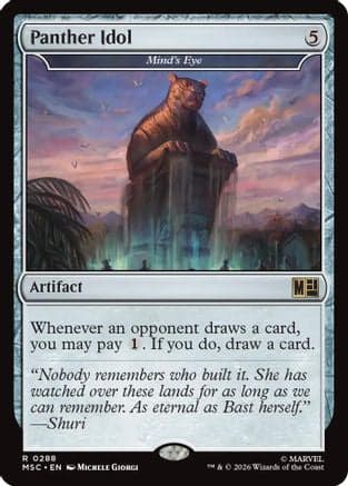 Panther Idol - Mind's Eye |  (288) [Commander: Marvel Super Heroes]