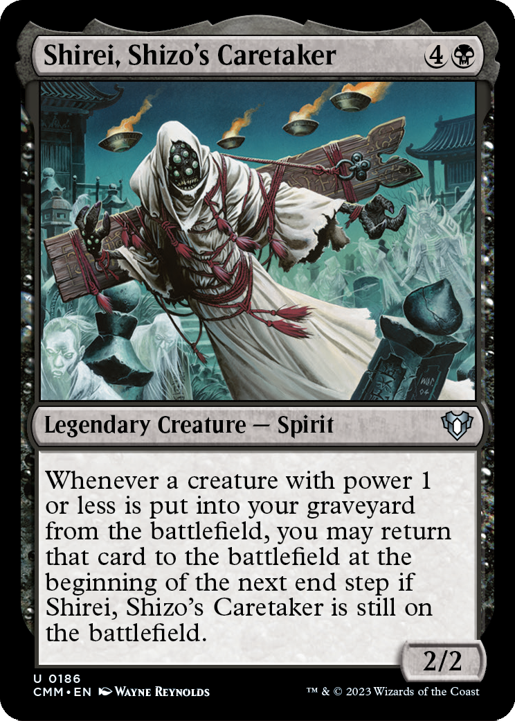 Shirei, Shizo's Caretaker [Commander Masters] Foil