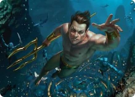 Namor the Sub-Mariner Art Card |  (006) [Art Series: Marvel Super Heroes]