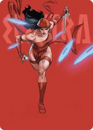 Elektra, Daughter of the Hand |  (025) [Art Series: Marvel Super Heroes]