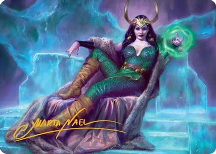 Lady Loki, Agent of Chaos Art Card (Gold-Stamped Signature) |  (033) [Art Series: Marvel Super Heroes]