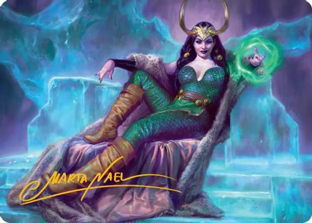 Lady Loki, Agent of Chaos Art Card (Gold-Stamped Signature) |  (033) [Art Series: Marvel Super Heroes]