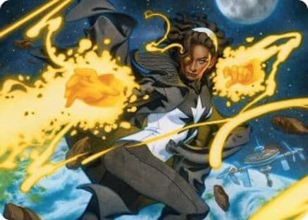 Photon, Mighty Marvel Art Card |  (034) [Art Series: Marvel Super Heroes]