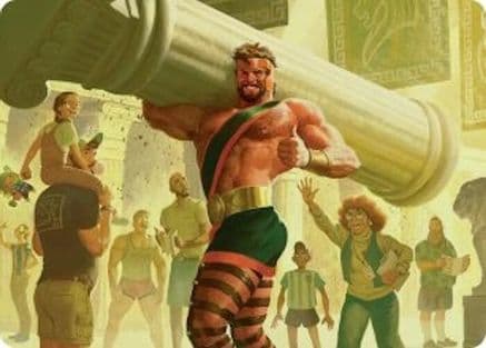 Hercules, Prince of Power Art Card |  (013) [Art Series: Marvel Super Heroes]