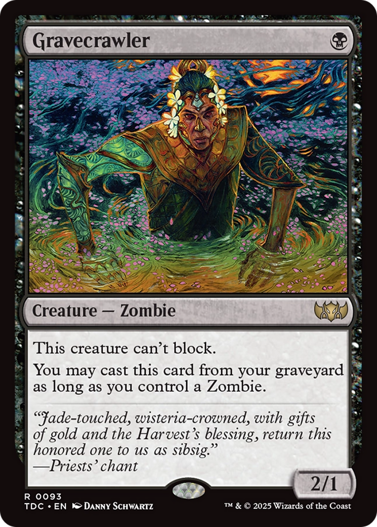 Gravecrawler (093) [Commander: Tarkir: Dragonstorm]