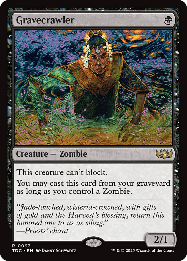 Gravecrawler (093) [Commander: Tarkir: Dragonstorm]