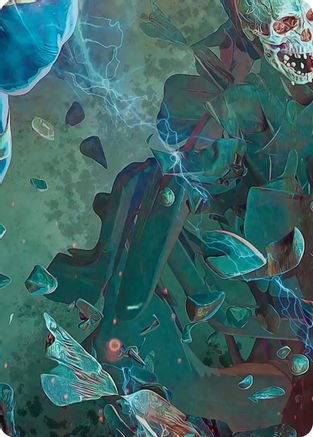 Thanos, the Mad Titan Art Card (6/9) |  (006) [Art Series: Marvel Super Heroes]