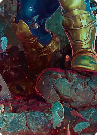 Thanos, the Mad Titan Art Card (8/9) |  (008) [Art Series: Marvel Super Heroes]