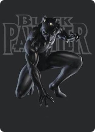 Black Panther, Hope Enduring Art Card |  (027) [Art Series: Marvel Super Heroes]