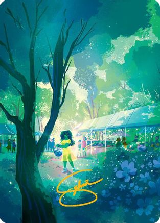 Forest Art Card (Gold-Stamped Signature) |  (017) [Art Series: Marvel Super Heroes]