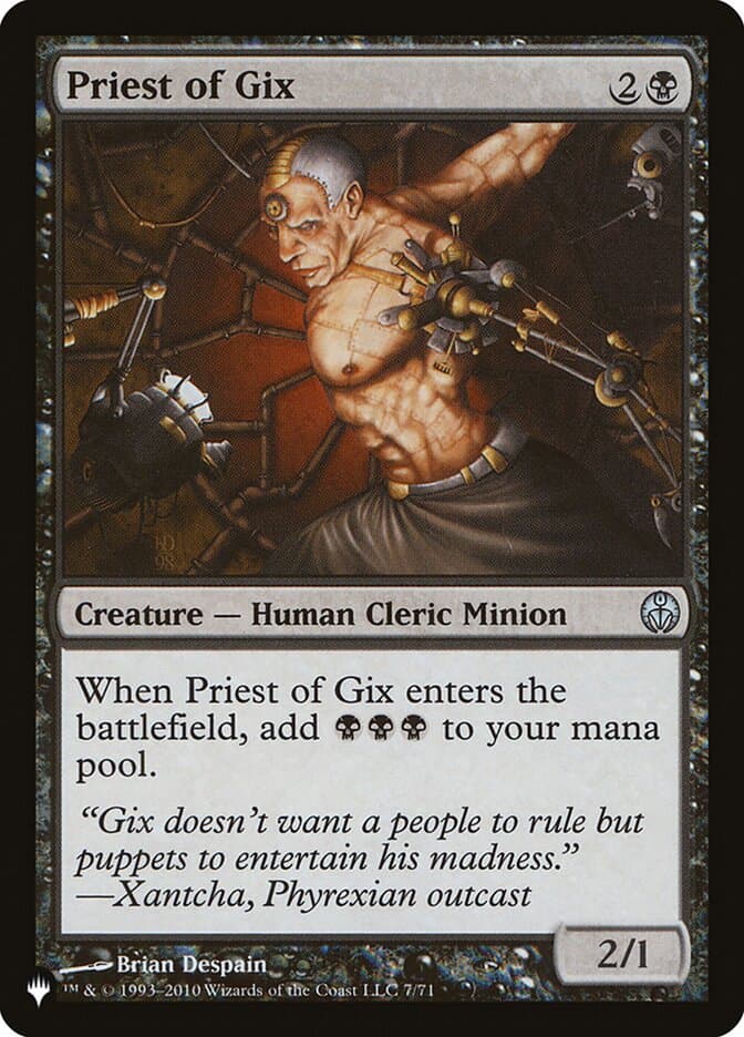 Priest of Gix |  (DDE-7) [The List]