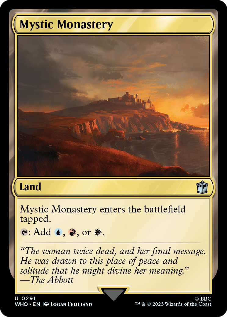 Mystic Monastery [Doctor Who] Foil
