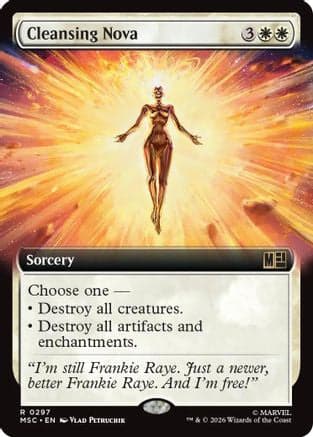 Cleansing Nova (Extended Art) |  (297) [Commander: Marvel Super Heroes]