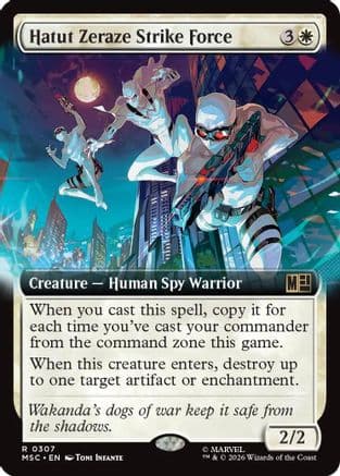 Hatut Zeraze Strike Force (Extended Art) |  (307) [Commander: Marvel Super Heroes]