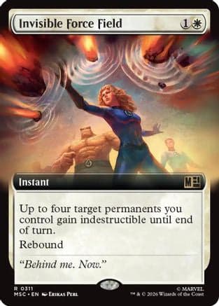 Invisible Force Field (Extended Art) |  (311) [Commander: Marvel Super Heroes]