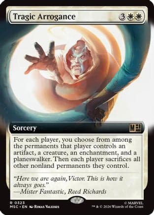 Tragic Arrogance (Extended Art) |  (323) [Commander: Marvel Super Heroes]